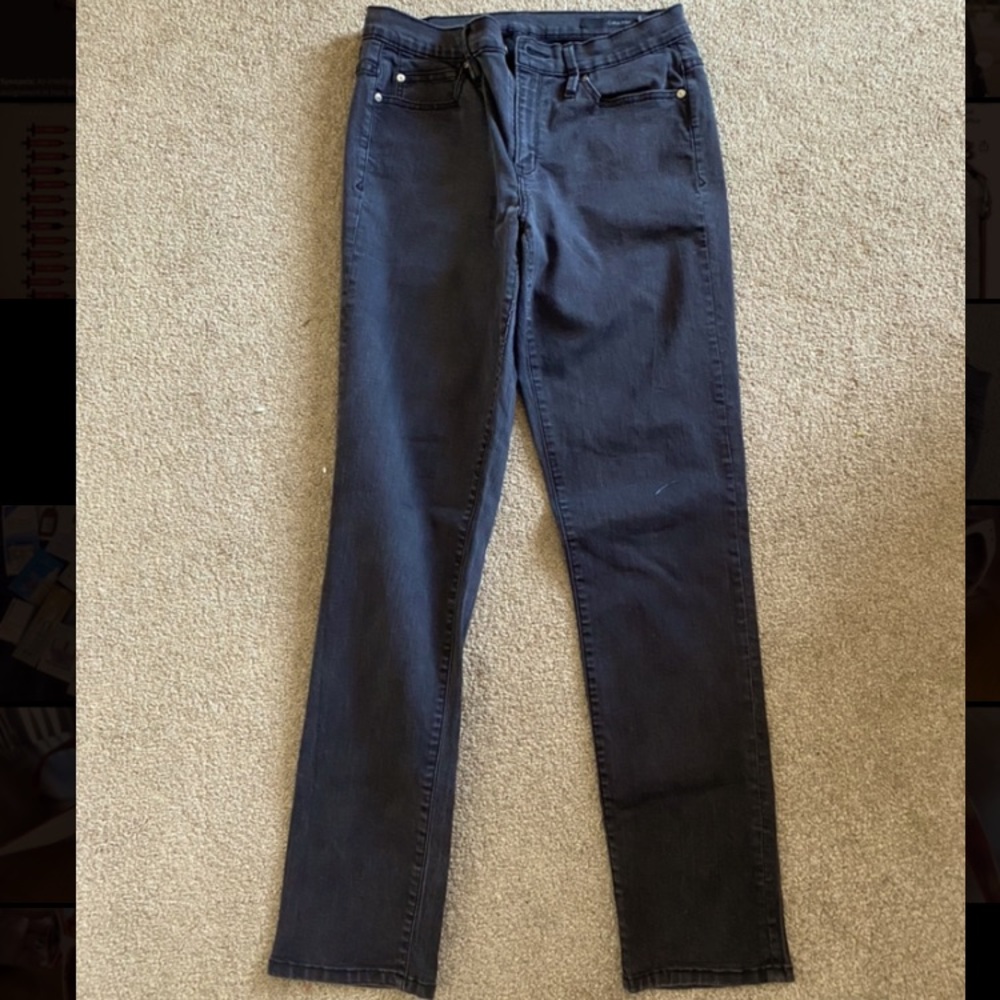 Calvin Klein ultimate skinny black jean size 31/12